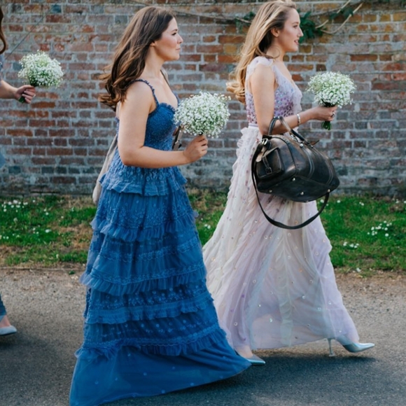 BHLDN Needle & Thread Dress size US 0 $600 - Picture 12 of 13